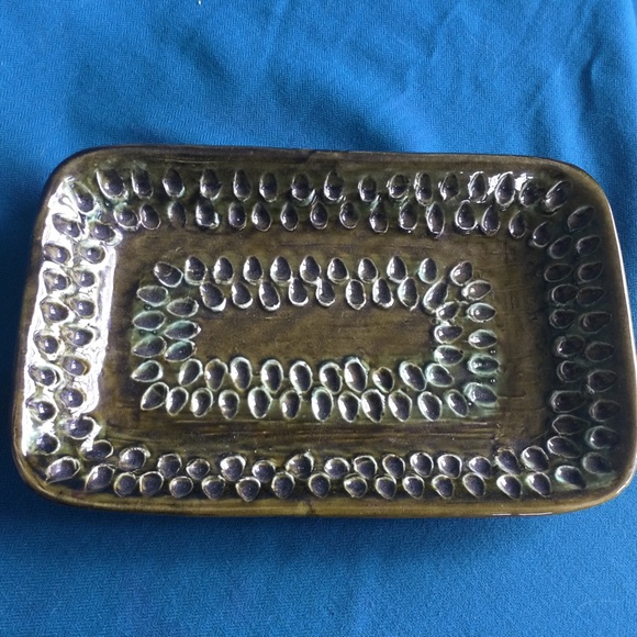 Inarco Japan Rare Pattern Serving Dish Mid Century - Picture 7 of 9